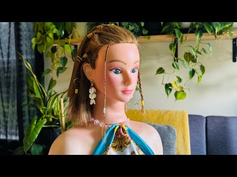 ASMR | Short Hair, Hairstyling - No Talking, Hairstyle Hair & Makeup, perfectionist, Finishing Touch