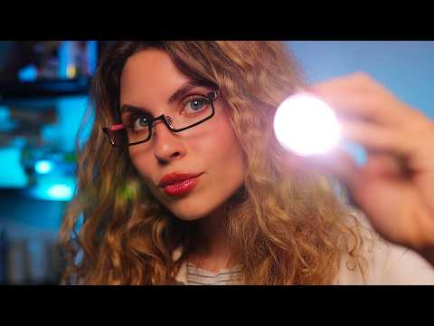 ASMR Extremely Detailed EYE EXAM *Light Triggers,Vision Tests,Color Blindness* Medical Roleplay