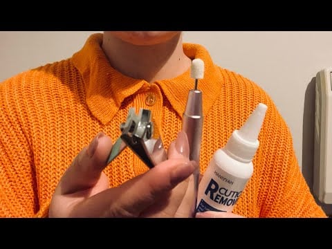 ASMR nail appointment 💅 doing your nails 💆‍♀️ no talking