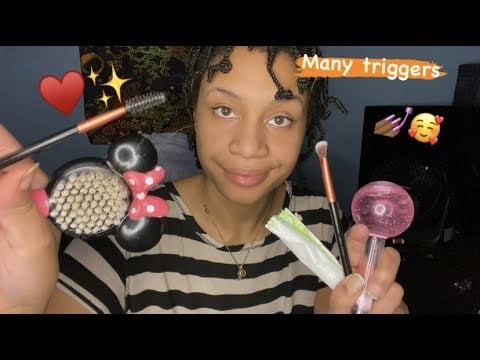 ASMR - Screen Taps, Tamps, Brushing + More (Bridgett)