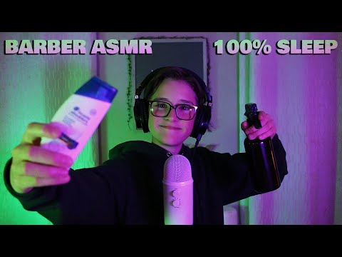 Barber Sounds ASMR (100% SLEEP)