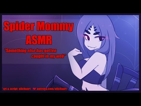 Caught In The Web Of A Spider Mommy | ASMR Roleplay [F4A] [Monster Girl] [Tapping Sounds]