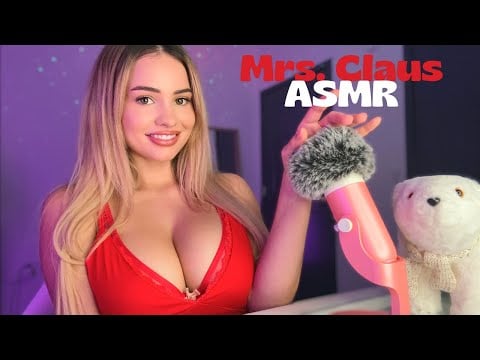 Mrs. Claus Christmas Themed ASMR | Have You Been A Naughty Boy ??  | Christmas ASMR 🎄