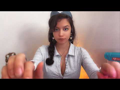 ASMR~ Weenie Hut General | Cranial Nerve Exam