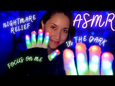 ASMR Nightmare Relief Plucking (Focus on me / Relax/ Sleep Relief) Whispered asmr sleep