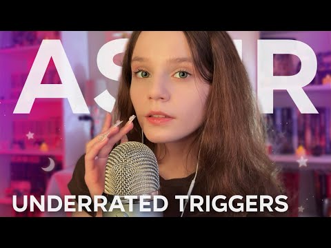 ASMR UNDERRATED TRIGGERS For Your Sleep 😴⬆️