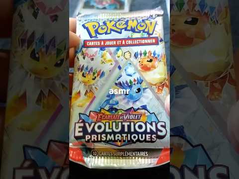 asmr ouverture boosters évolutions prismatiques