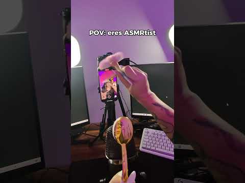 POV eres el ASMRtist ✨ #ASMR #pov #asmrespañol #asmrshorts