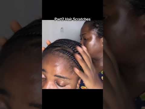Hair scratches ASMR