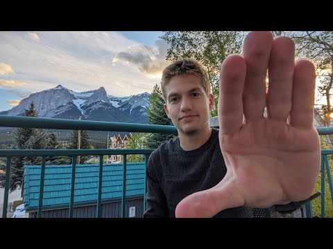 ASMR Lofi Hand Movements in the Mountains