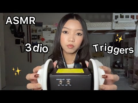 ASMR| Ear picking/Scratching/Tapping/Massage (3dio)