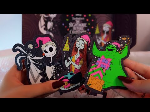 ASMR | ColourPop Unboxing Nightmare Before Christmas (crinkly, tapping)