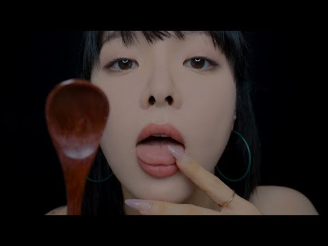 [ASMR] Eating You with Mini Wooden Spoon (No Talking) 이팅유, 미니 나무 숟가락으로 산 채로 먹어줄게요 (노토킹)