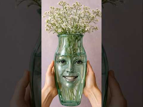 Hyperrealistic Talking Vases ASMR | Floral Whisper... #asmr #ai #satisfying