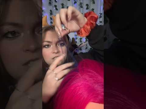 Girl in class eats your dandruff ASMR #asmr #shortsasmr #shorts