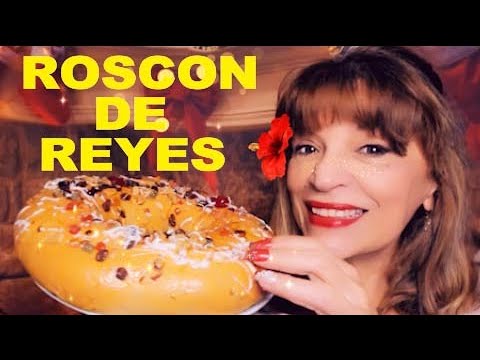 ROSCA o ROSCON DE REYES🍩DIA DE LOS REYES MAGOS👑ASMR👑