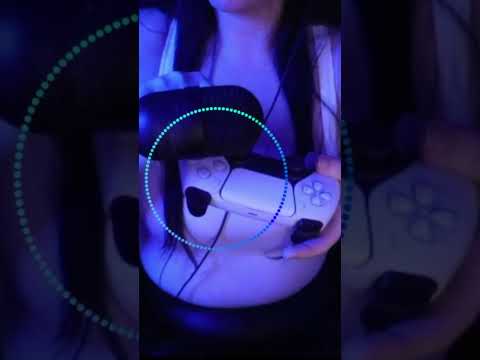 PS5 controller ASMR #asmr #gaming #asmrgamer