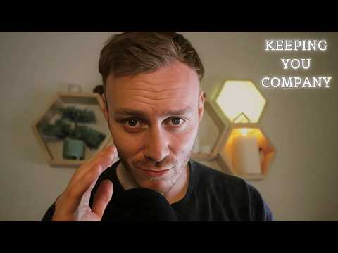 Would it be okay if I kept you company tonight? ASMR Gentle Whispers & Sleepy Ramble