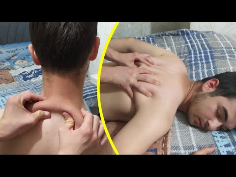 ASMR BACK MASSAGE | Perfect NECK Massage | LEG Massage