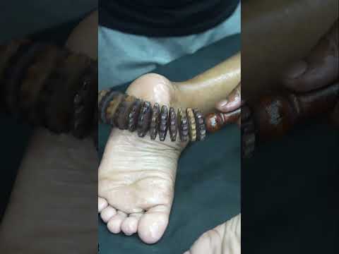 Fall Asleep Fast with ASMR Foot Acupressure: Targeted Pain Release Therapy #shorts