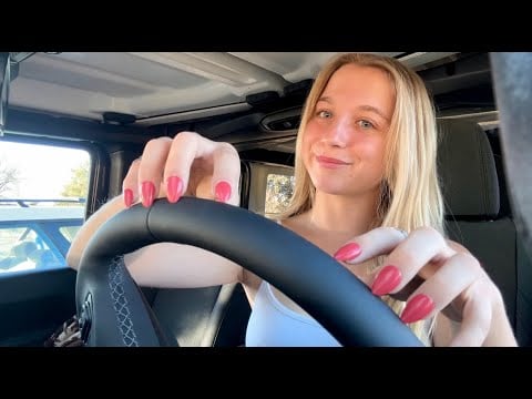 Tapping & Scratching on a 2025 Jeep Wrangler (ASMR) 😙✨