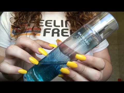 {asmr} fast tapping on perfume bottles // no talking