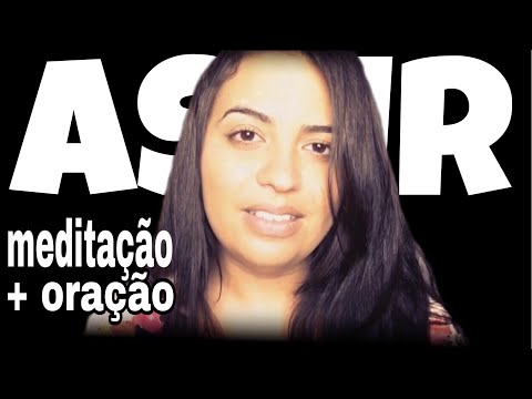 ASMR que te leva a Deus | Oração e meditação guiada (fundo musical)