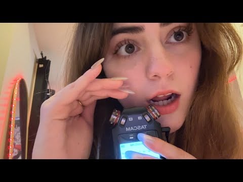 ASMR TASCAM PARA COSQUILLAS EXTREMAS