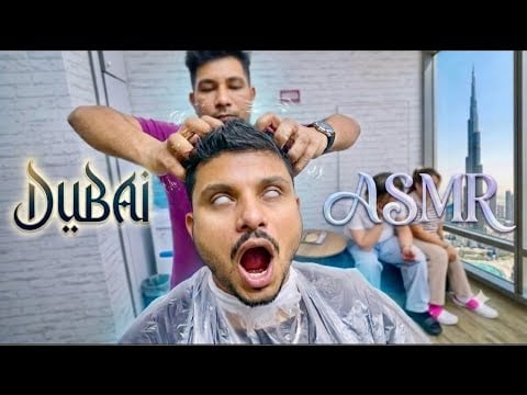 ASMR 😴 Instant Sleep Massage in Dubai 🇦🇪 | I Drifted Into the Craziest Dream! 💭✨