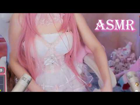ASMR Maid Cosplay 💕 Long Nails + Miku Relaxing