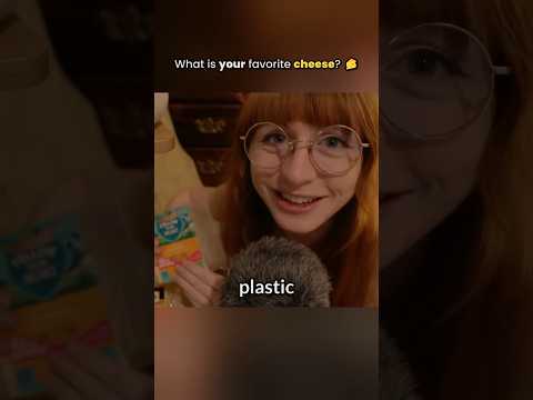 What is your favorite cheese? 🧀 #asmr