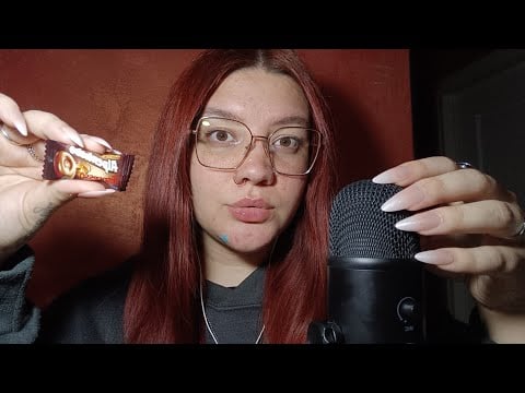 CANDY EATING (Intense Mouth Sounds) 😴💜 | ASMR ITA