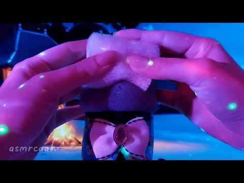 ASMR Com Esponjas Que Vai Te Fazer Dormir em Minutos | asmrcaah