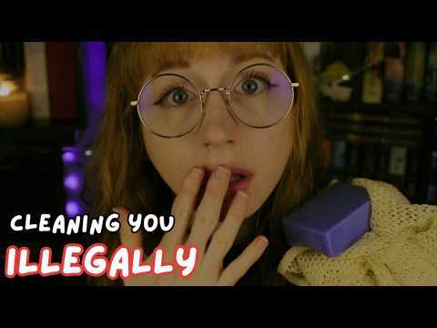 🤫 come to the black market bathhouse (asmr) ✨