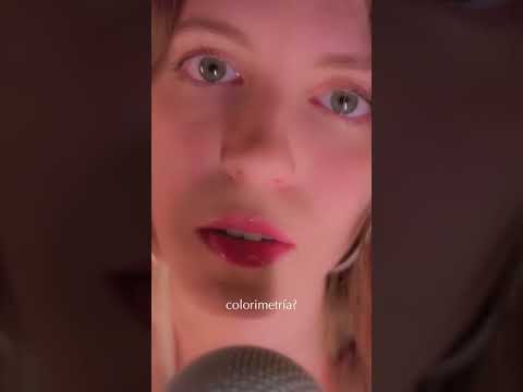Te hago un estudio de colorimetría 💄🌈 ¿Qué color te favorece? #asmr