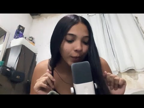 ASMR TESTANDO O MIC COM SONS DE BOCA 🩷💦💦