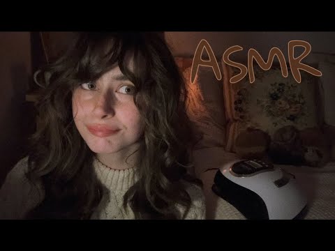 ASMR painting my nails 🤎 cozy soft whispering