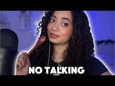 ASMR- NO TALING CHALLENGE +FAST AGGRESSIVE SPOON (POPROCKS)