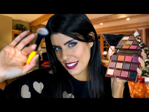 ASMR 💄 MAKEUP ARTIST ROLEPLAY • Un trucco da FAVOLA per CAPODANNO