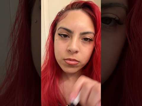 ASMR taking your lashes off #asmr #asmrmouthsounds #tingles #makeup