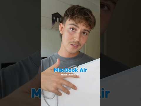 #asmr MacBook Air 15” Unboxing… 🎧