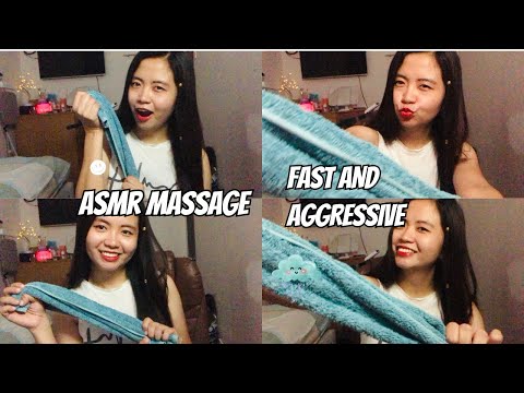 ASMR Fast and Aggressive Massage⚡️⚡️(Speedy Relaxing)