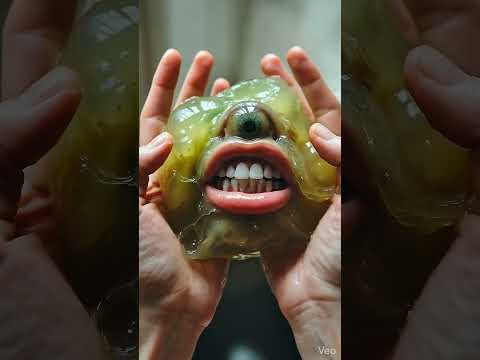 ASMR Talking Slime Gets Crushed Oddly Satisfy