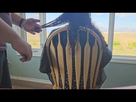 ✂️ Unintentional ASMR Curly Hair Real Haircut ✂️