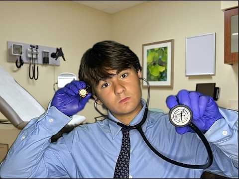 [ASMR] cranial nerve exam [try not to sleep] 😴 
