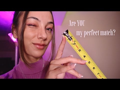 ASMR Roleplay Are You my Perfect Match? Sassy, Gum Chewing, Soft Spoken Future GF