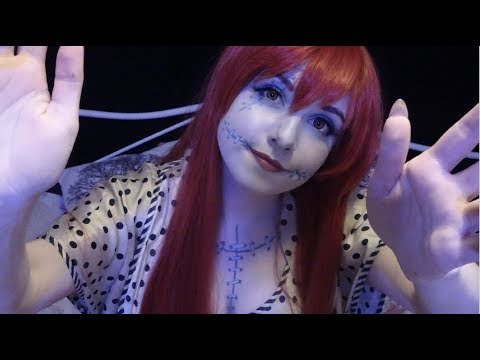 ❀ Sally Helps You Sleep ❀ Nightmare Before Christmas Halloween ASMR