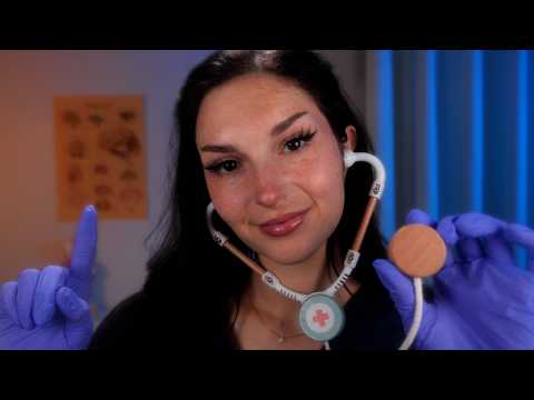 ASMR Wooden Cranial Nerve Exam Doctor Roleplay