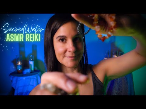 Crystalline Water Healing💦| ASMR Reiki (sleep, rejuvenation, clarity)