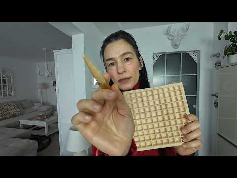 wood facial treatment asmr